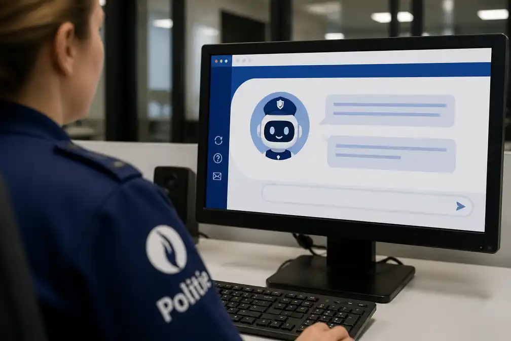 Politie Gent lanceert AI-chatbot 'digitale inspecteur' die dag en nacht antwoordt