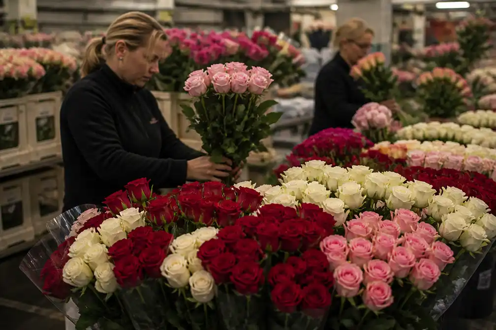 Noorwegen schrapt importheffing op bloemen vanwege rozentekort voor uitvaart Harald