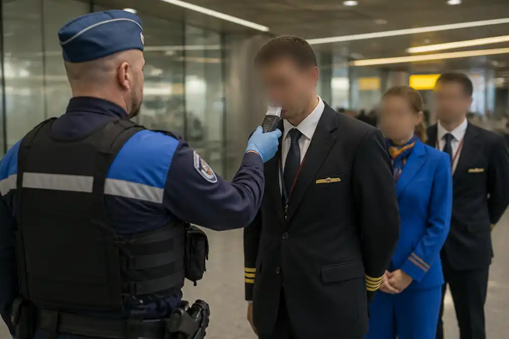 Piloot en cabinepersoneel positief bij alcoholcontrole op Schiphol