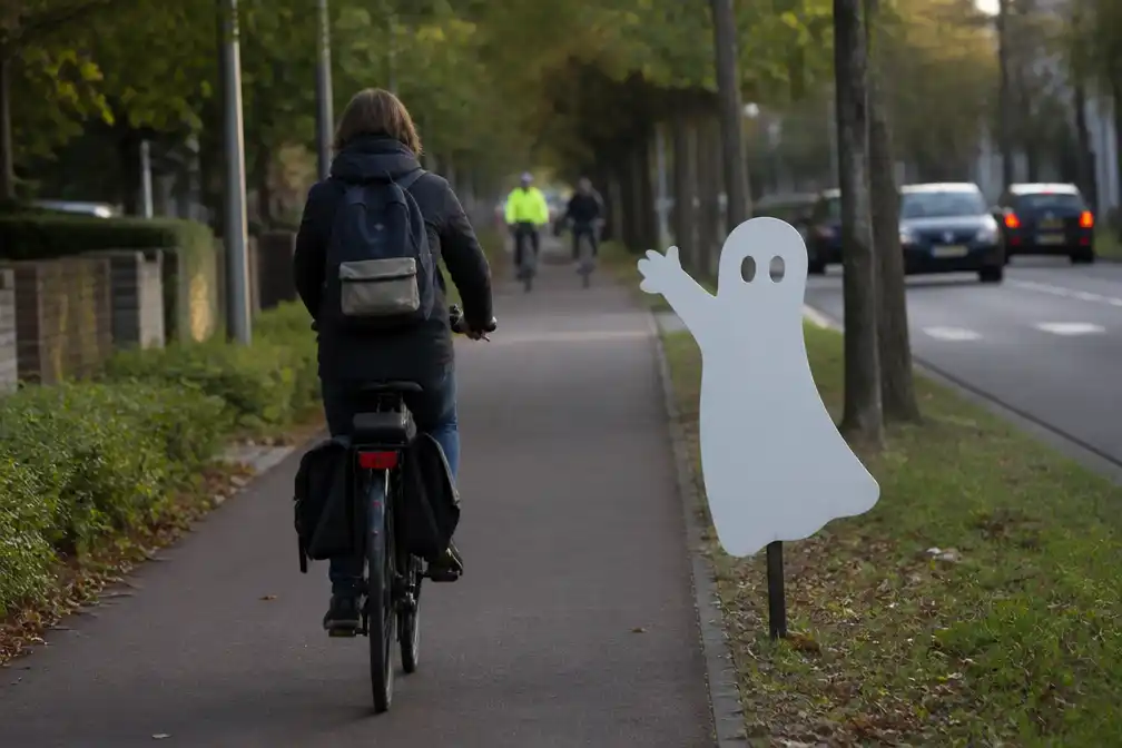 Wijnegem en Mortsel starten campagne tegen spookfietsers