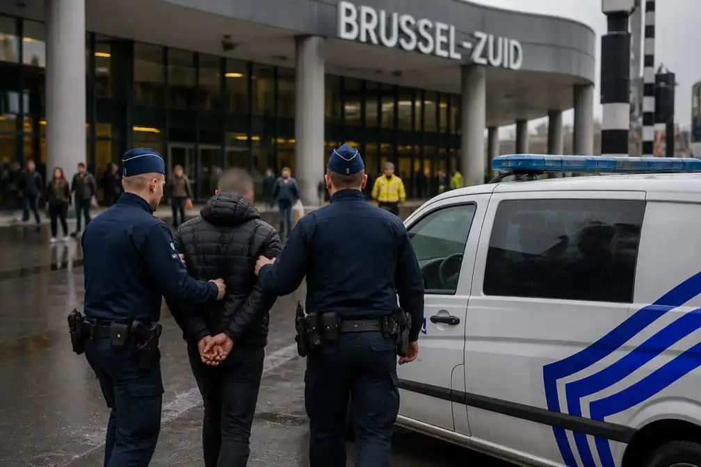 Verdachte met kalasjnikov in Brussel-Zuid aangehouden door onderzoeksrechter