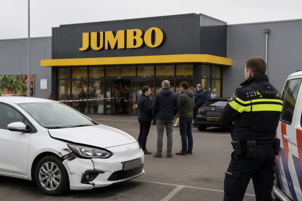 Jumbo-bedrijfsleider in Heemskerk vreest eigen aanhouding na aanrijden verdachte