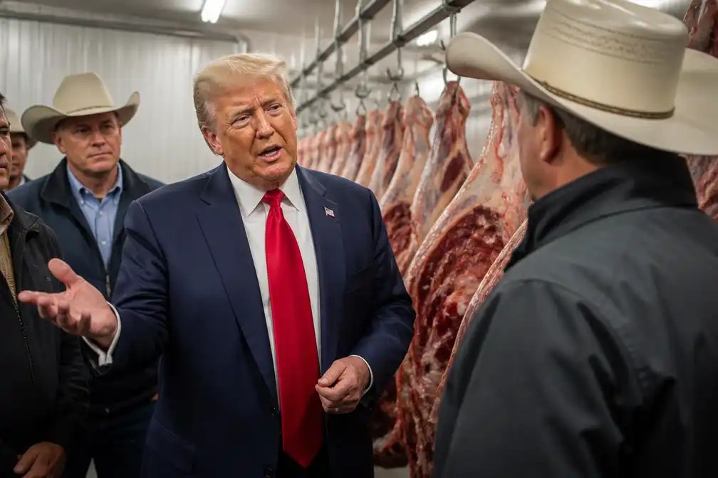 Trump laat rundveehouders eigen vlees verwerken en direct verkopen