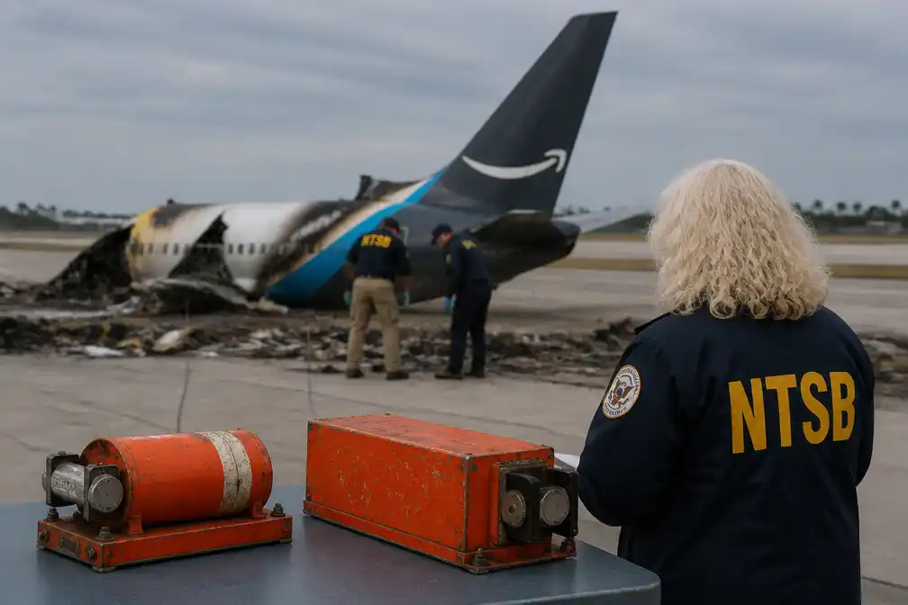 NTSB: piloten vrachtvliegtuig Amazon overwogen landing Miami af te breken