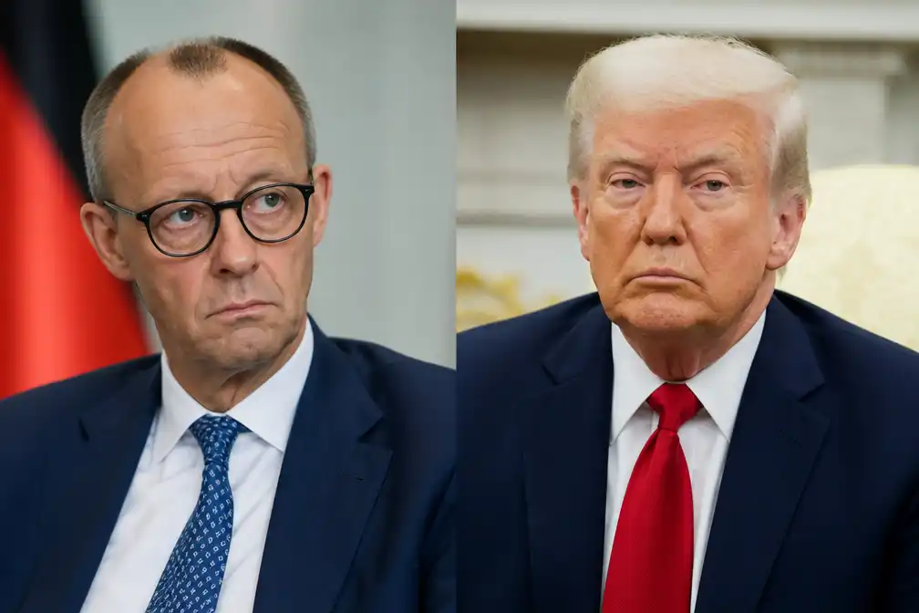 Duitsland schort telefoongesprek Merz en Trump tot nader order op