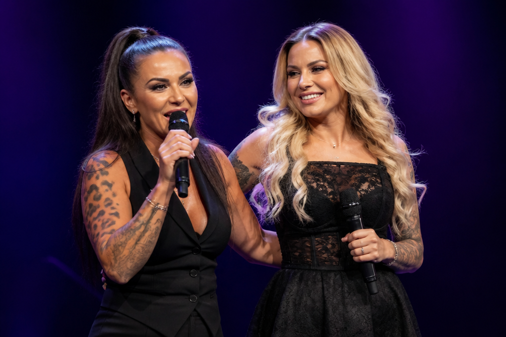 Michella Kox en Louisa Janssen weer samen op toneel na ruzies