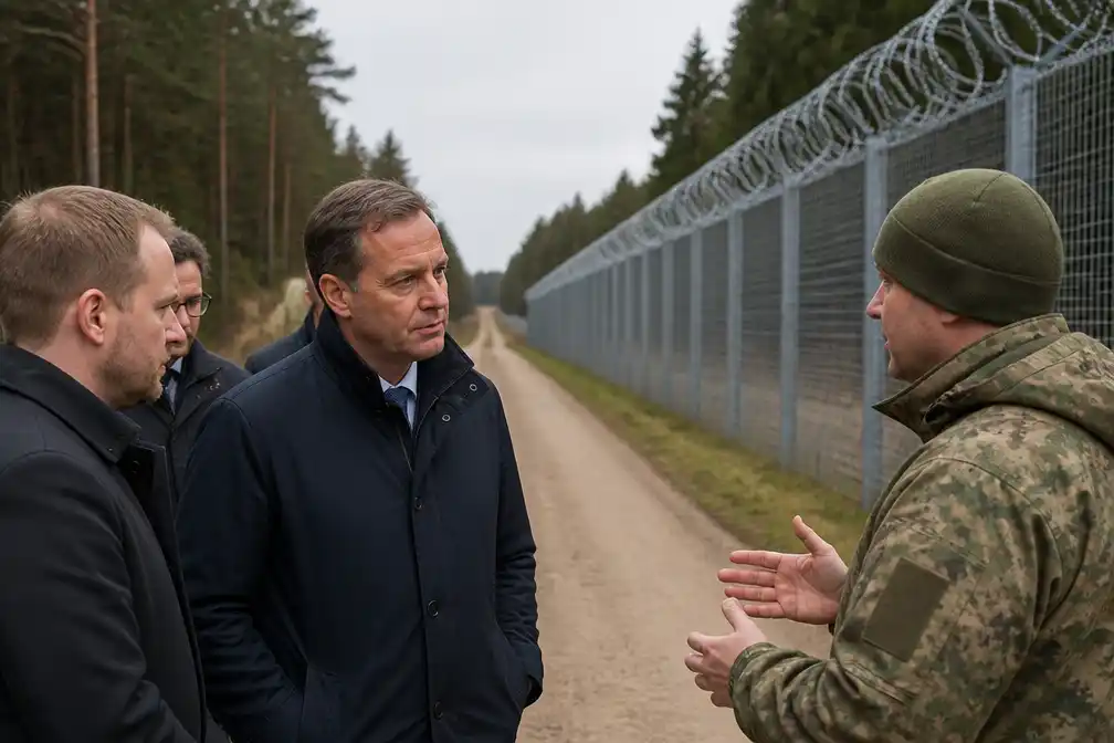 Minister Berendsen bezoekt vijf locaties in drie Baltische staten in 48 uur
