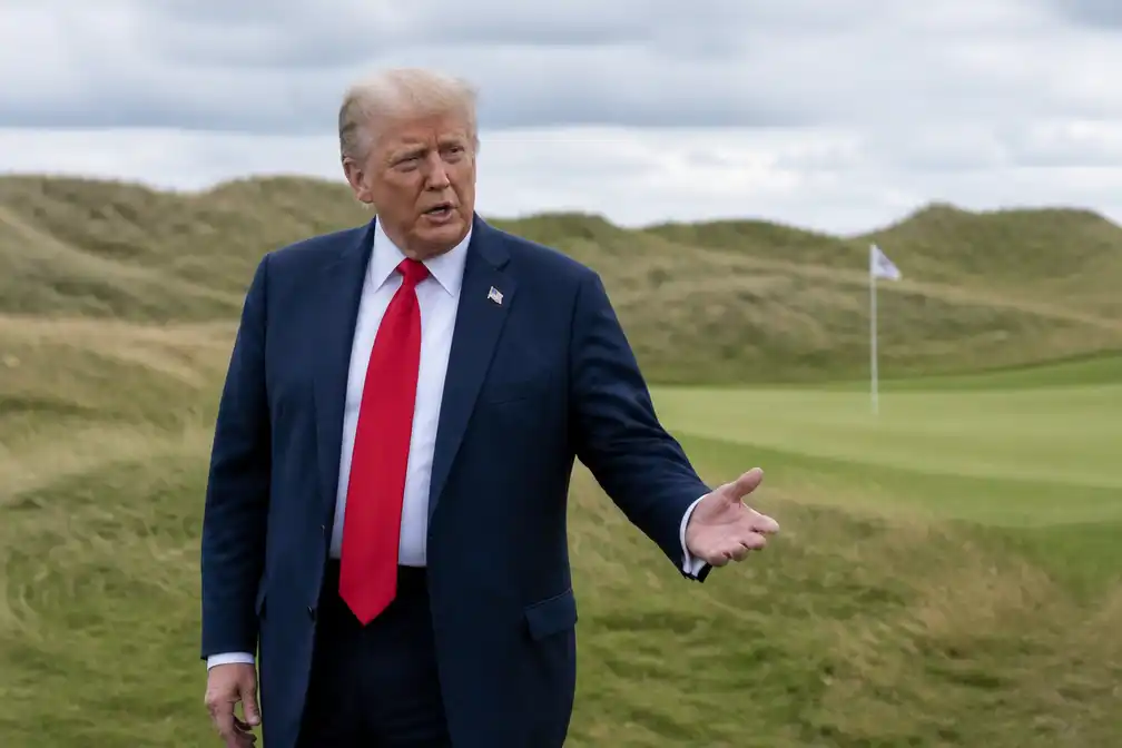 Trump zou Ierse eenwording 'geweldig' vinden tijdens bezoek aan Ierland