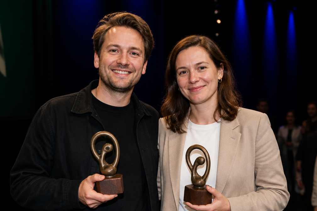 David Weel en Louise Anthonissen winnen NTR Podcastprijs 2026