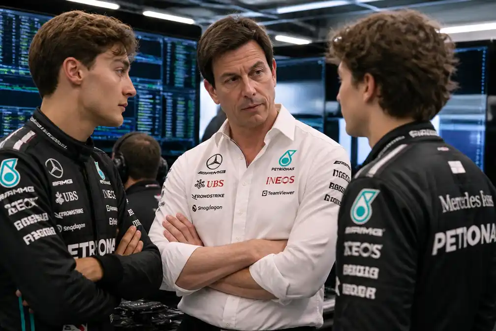 Wolff schrijft Russell nog niet af in F1-titelstrijd ondanks 81 punten achterstand