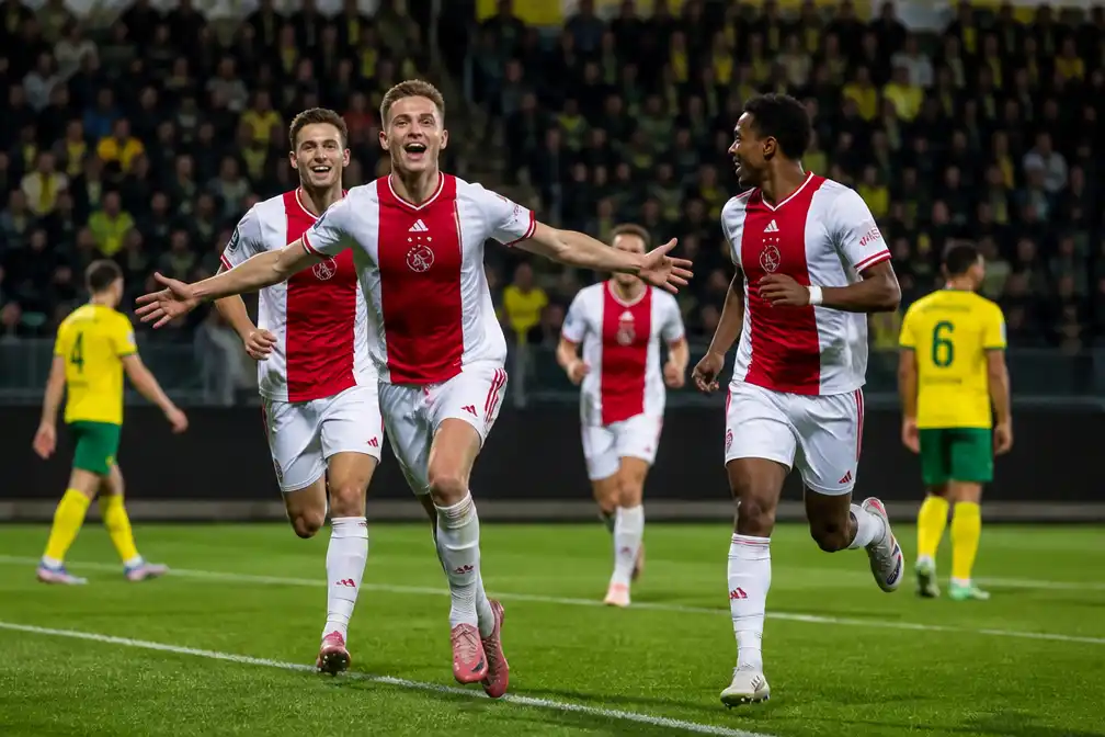Ajax en Feyenoord moeten mee met doelpuntengeweld van PSV om titel te pakken