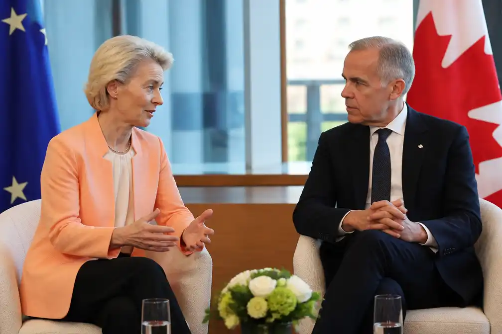 Von der Leyen wil Canada als eerste "geassocieerd lid" van de EU