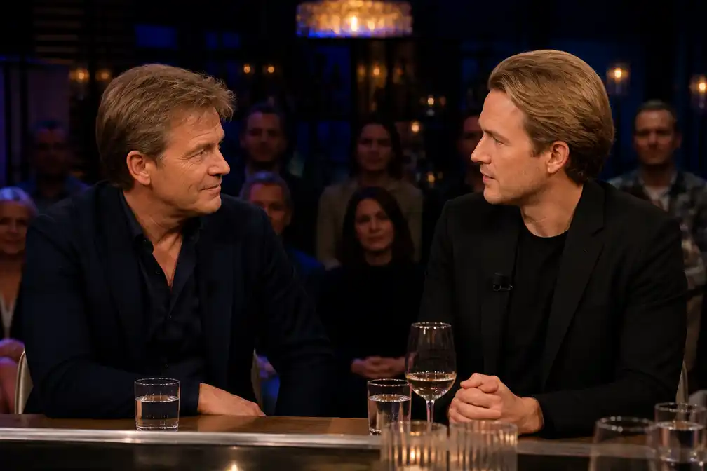 Beau van Erven Dorens voor het eerst weer te gast bij Renze na ruzie