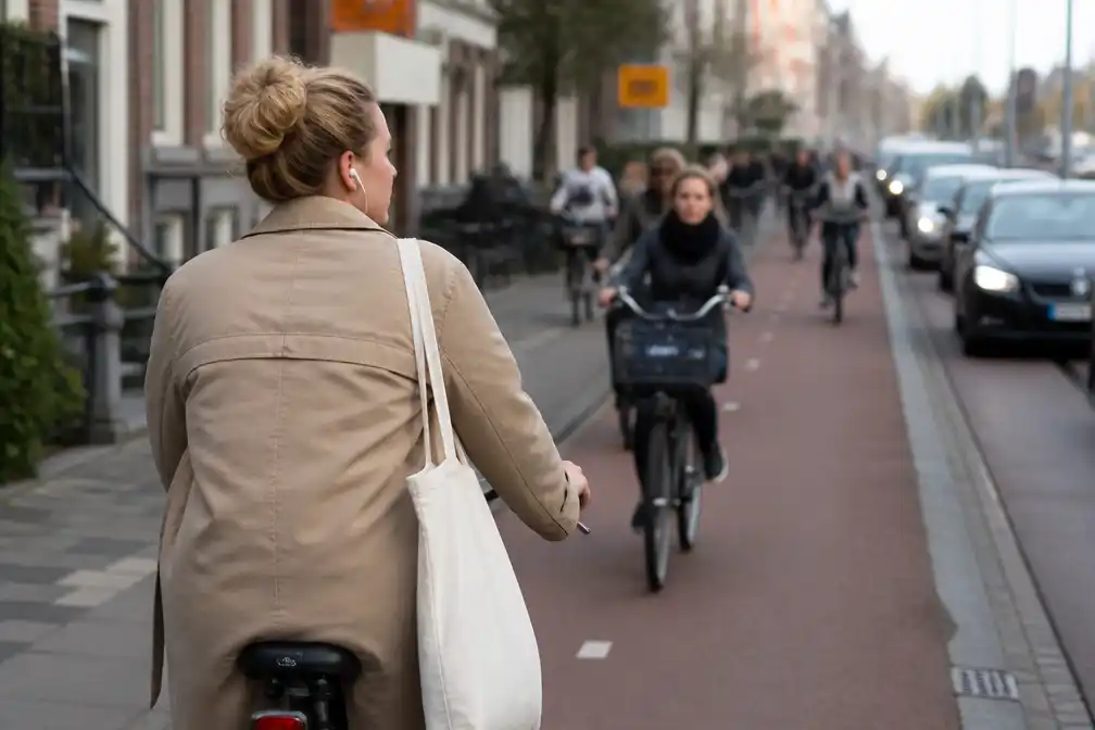 Nederlanders voelen zich onveiliger op de fiets; oortjes wekken argwaan