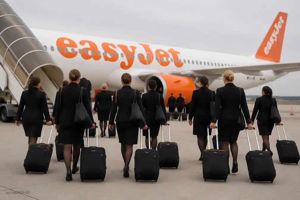 Cabinepersoneel van easyJet in Portugal staakt in oktober en december