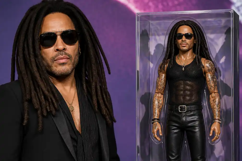 Lenny Kravitz krijgt eigen Barbiepop en wordt tweede mannelijke ambassadeur
