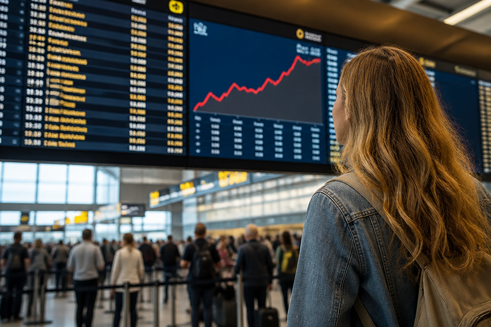Dynamische vliegticketprijzen kunnen flink stijgen bij concerten en evenementen