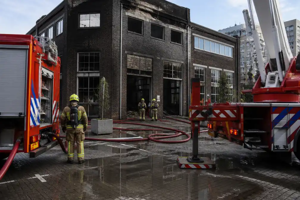 Brand bij Brutus Art Space in Rotterdam onder controle