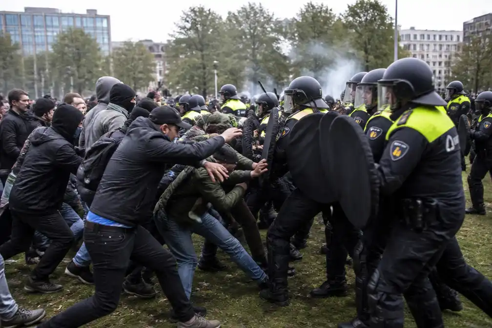 Locoburgemeester Den Haag: geweld bij manifestatie Malieveld overschrijdt grens