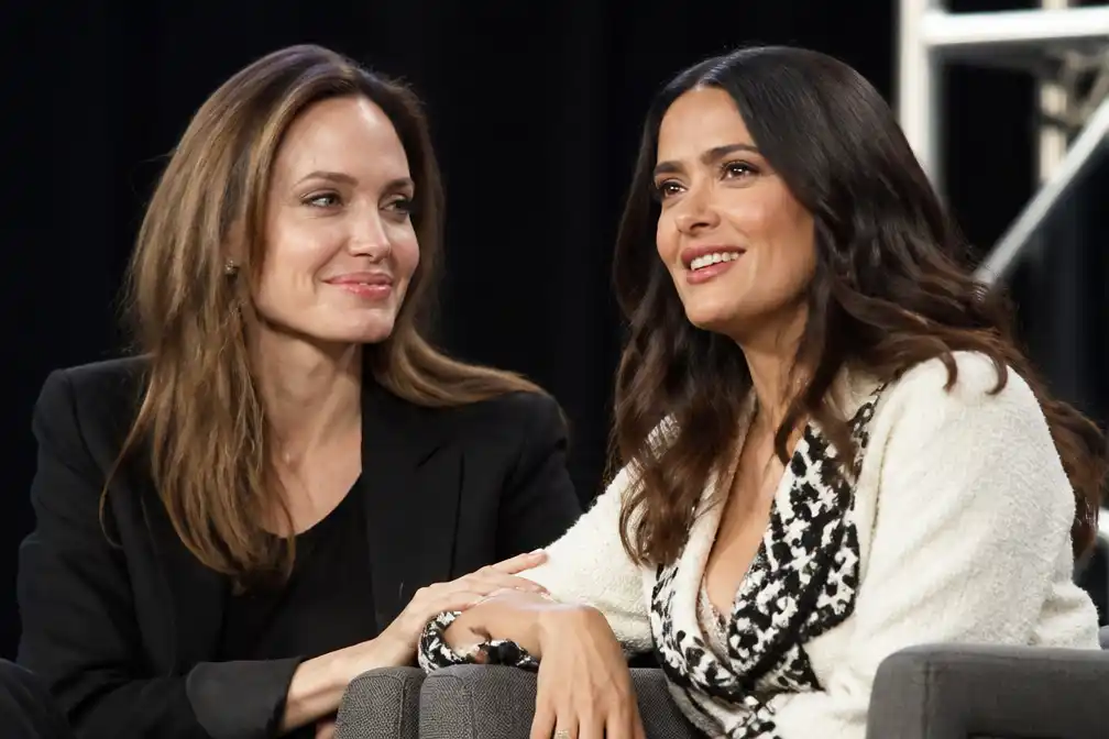 Angelina Jolie dankbaar voor vriendschap met Salma Hayek