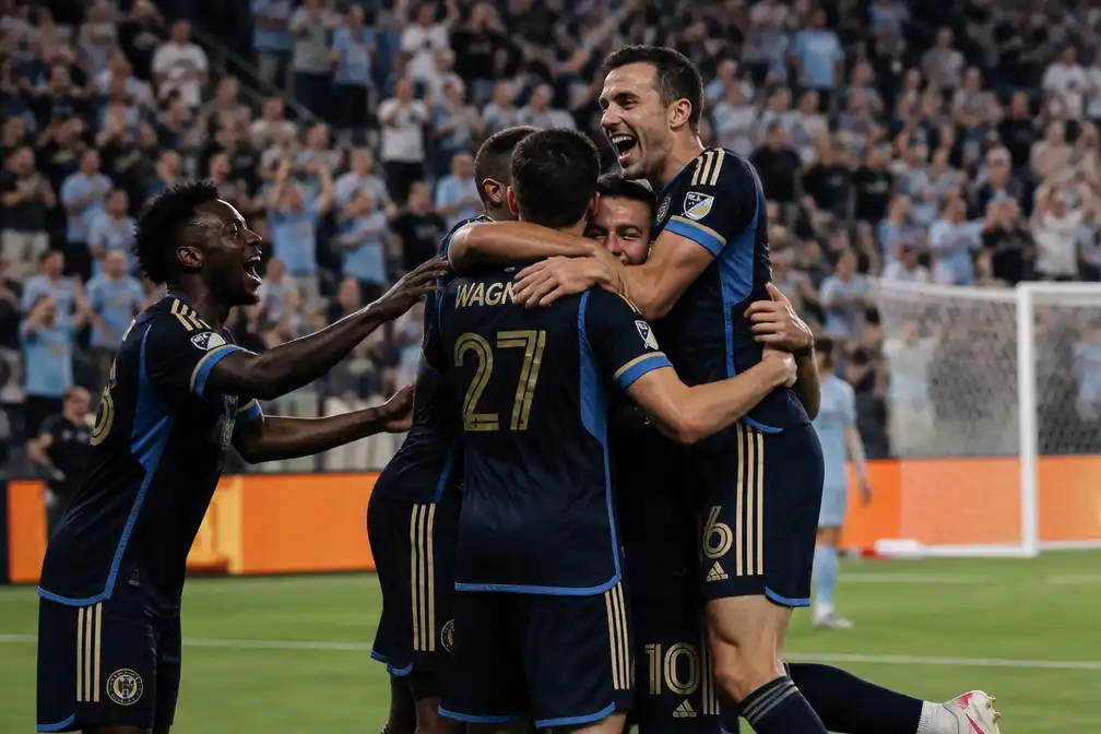 Philadelphia Union haalt 3-0-achterstand in vier minuten weg en wint bij Sporting KC