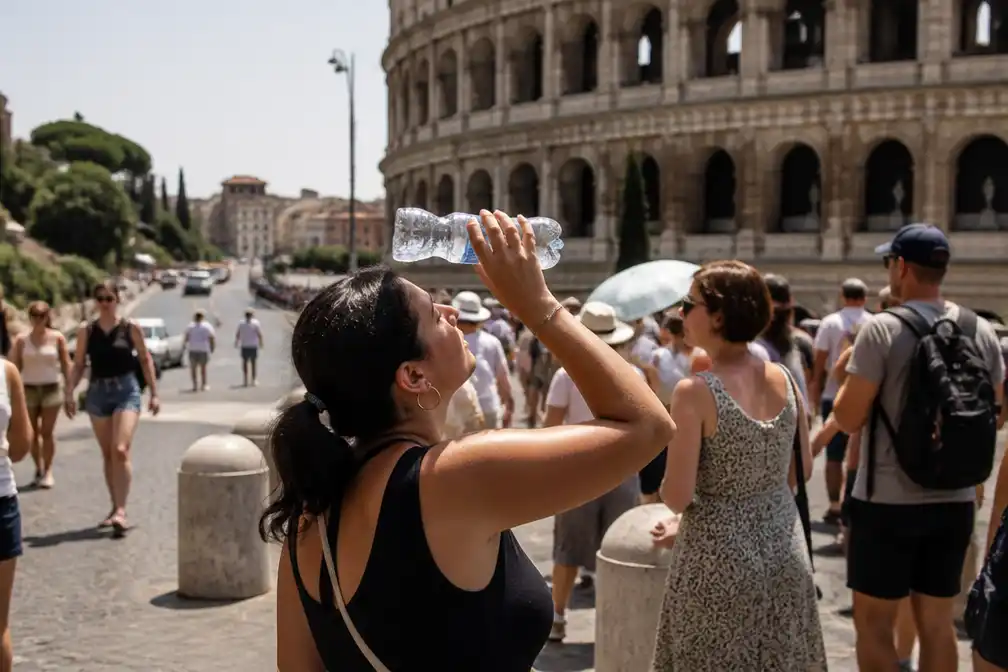 Code rood in 17 Italiaanse steden vanwege hittegolf