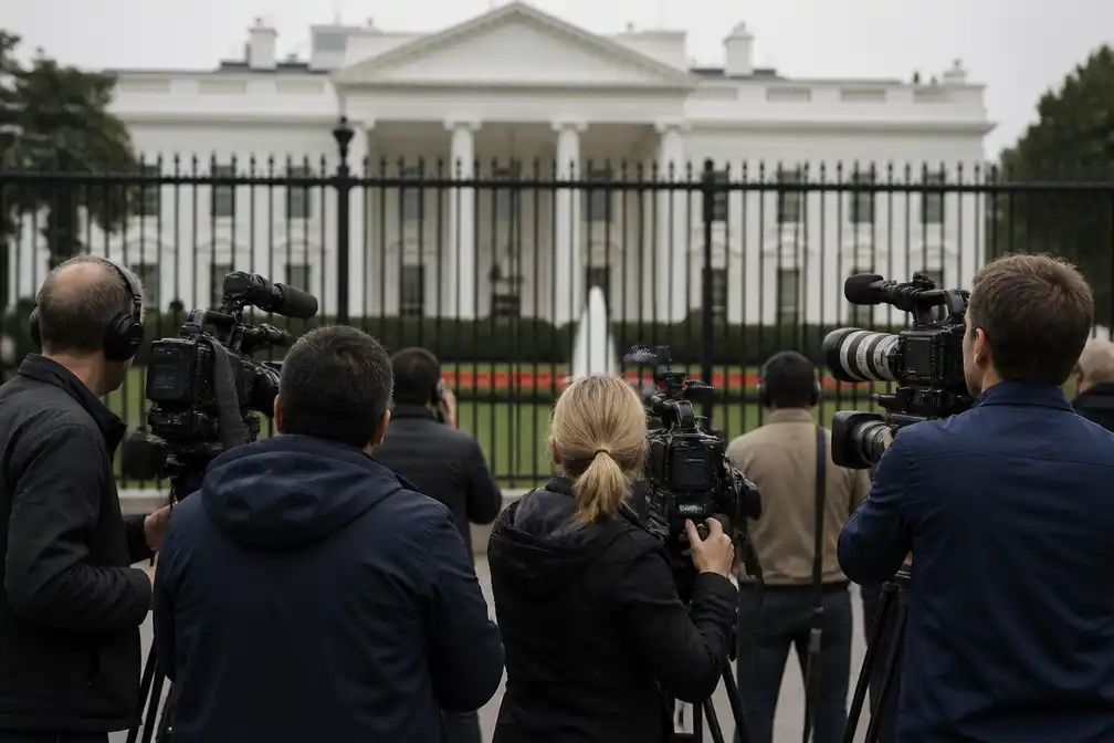 CNN, MS NOW en Politico klagen Witte Huis aan om perskaarten