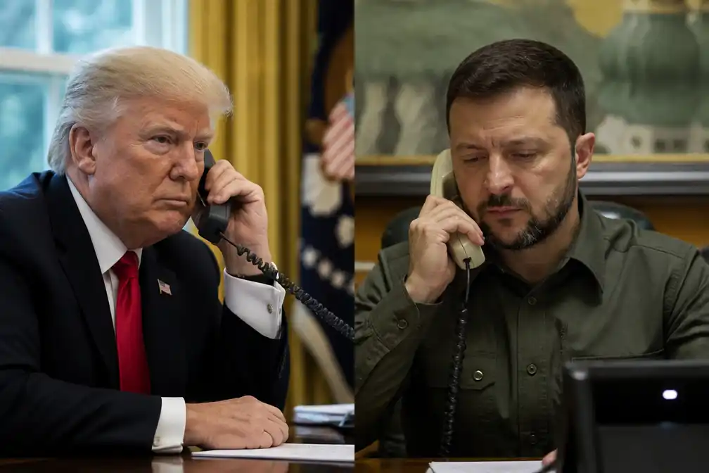 Trump vraagt Zelensky in telefoongesprek aanvallen op Russische raffinaderijen te staken