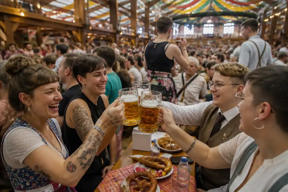 Oktoberfest in München houdt voor het eerst feest voor queer vrouwen