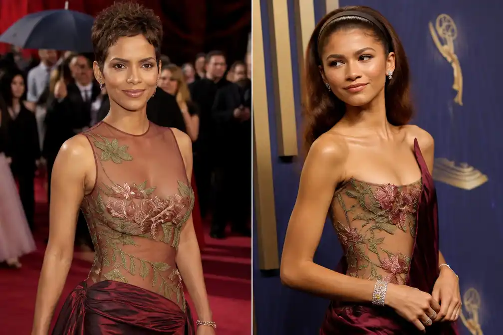 Halle Berry trots op Zendaya's Emmy-hommage aan haar Die Another Day-look
