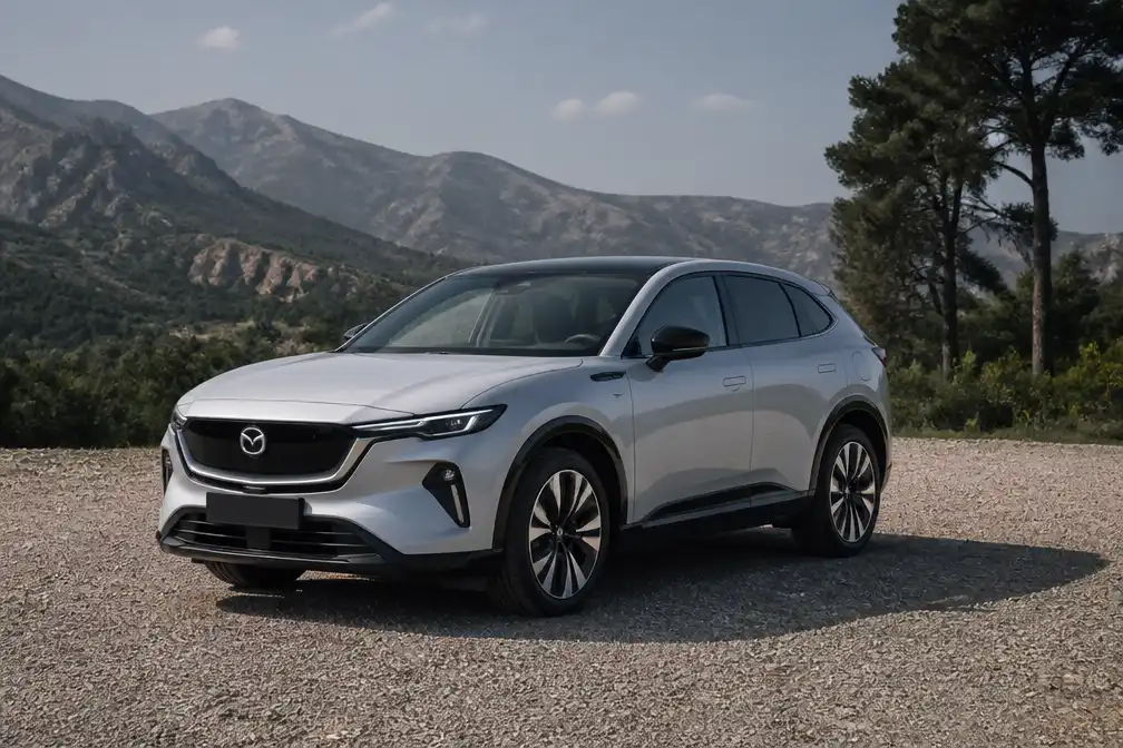 Mazda CX-6e onderscheidt zich met uiterlijk en uitrusting, maar laat steken vallen