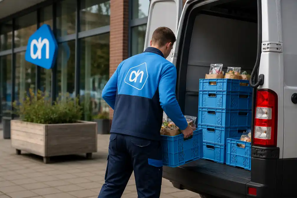 Albert Heijn stopt vrijdagmiddag met bezorgen wegens extreme hitte