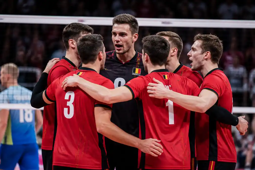 Red Dragons spelen kwartfinale EK volleybal tegen Slovenië voor plek in halve finale