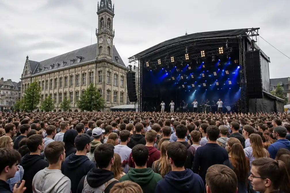 Duizenden studenten trappen academiejaar af op Student Kick-Off in Gent