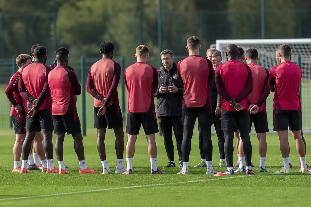Rode Duivels trainen in Tubeke en vliegen naar Rome voor openingsduel tegen Italië