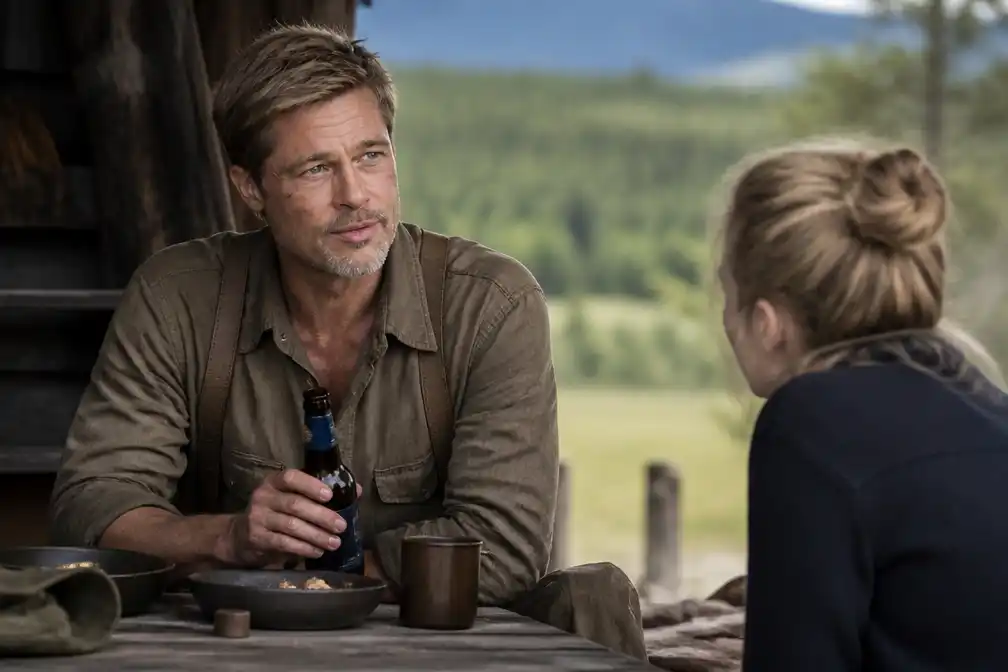 Brad Pitt drinkt Blauwe Chimay in 'Heart of the Beast': "Jullie hebben het beste bier"