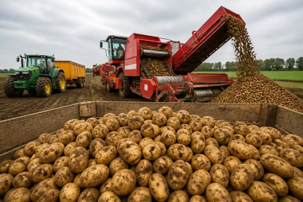 Kleine aardappeloogst naar verwachting beperkte impact op supermarktprijs