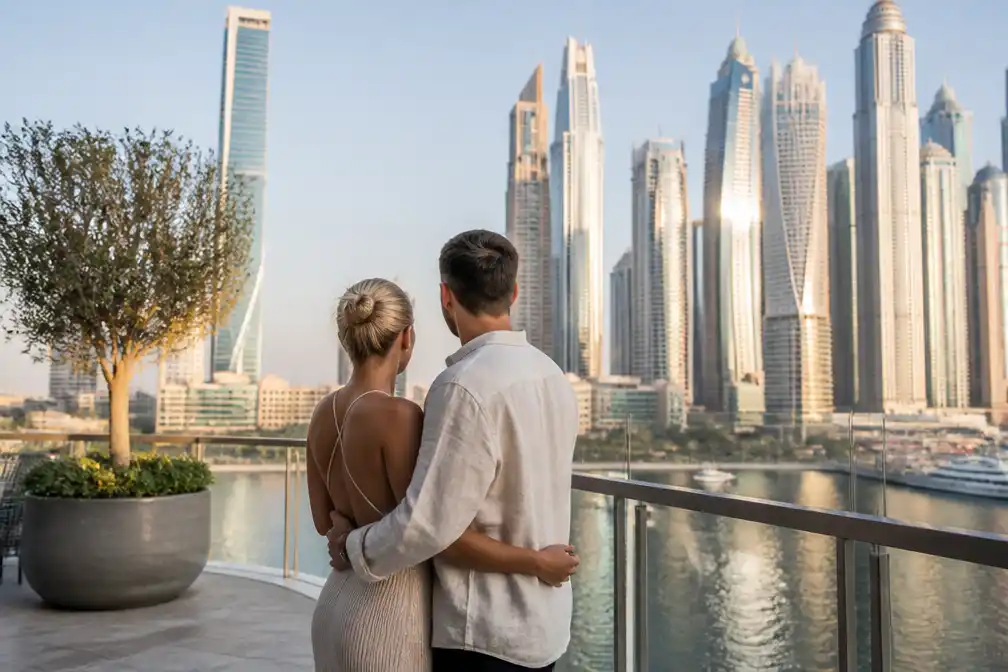 Temptation Island-ster Megan Desaever verhuist met echtgenoot naar Dubai