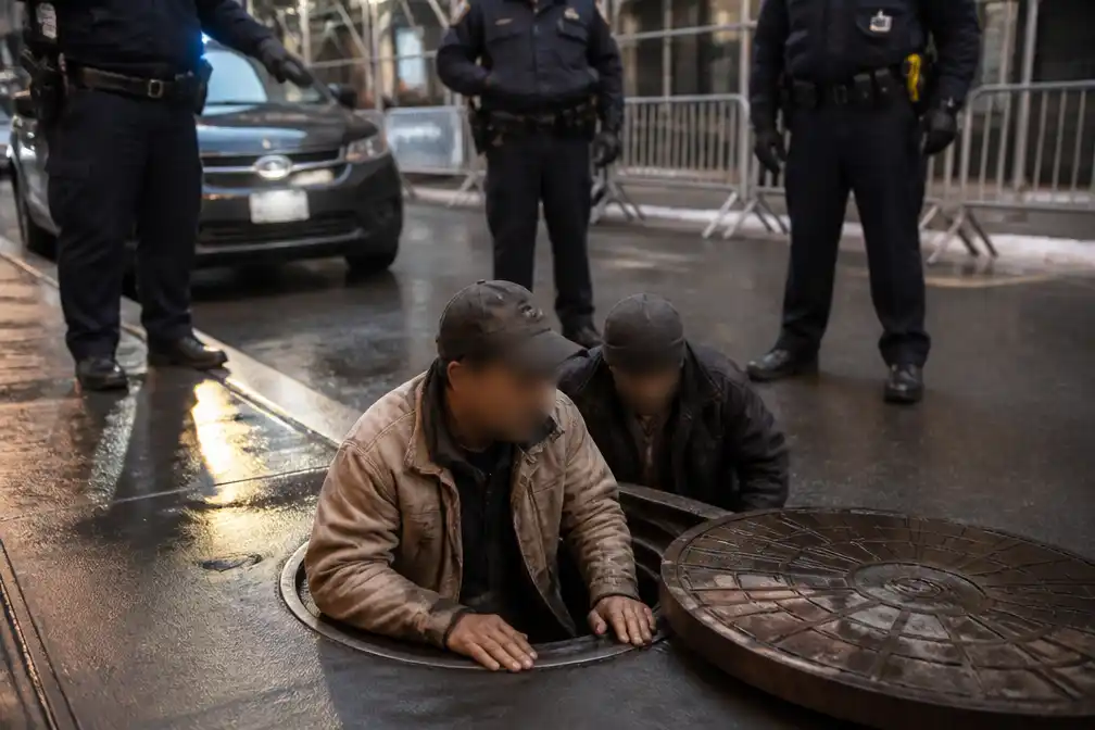 Twee opgepakt in Manhattan na komst uit rioolput; mysterie 'molmensen' mogelijk opgelost