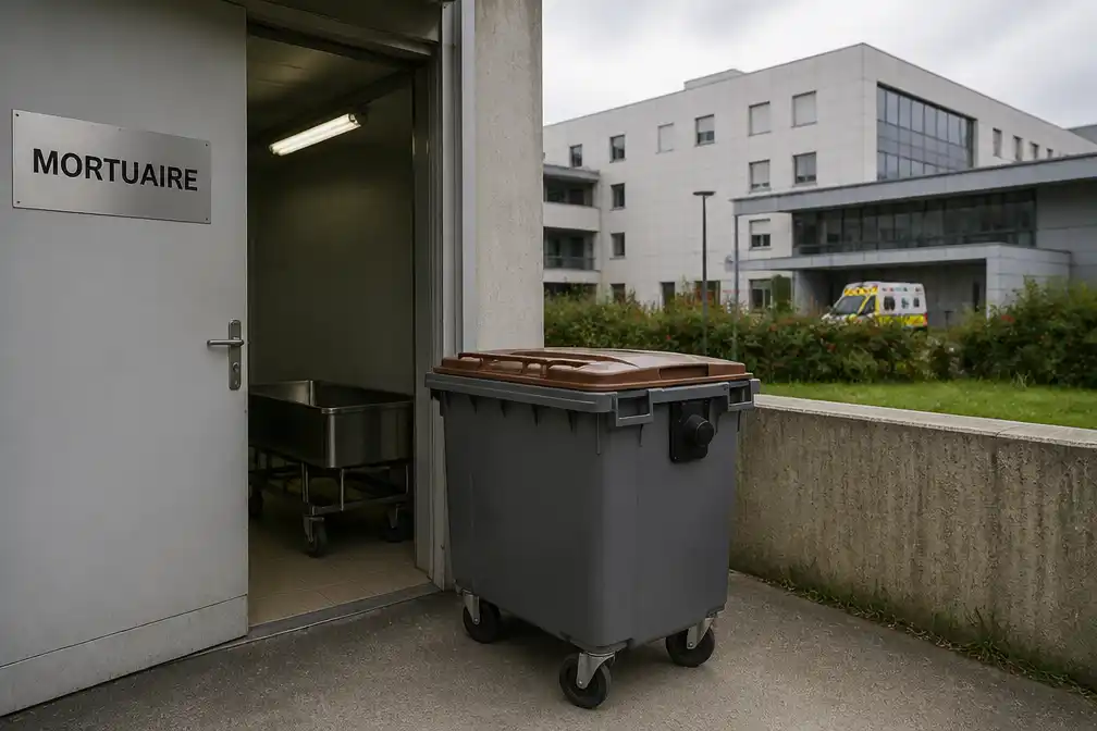 Toulouse: lichaam van pasgeboren baby en vier foetussen gevonden in afvalcontainer