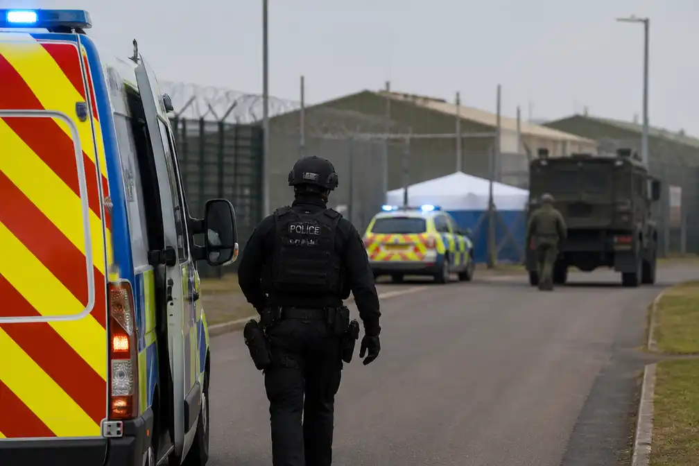 Britse antiterrorisme-eenheid leidt onderzoek naar incident op RAF Fairford