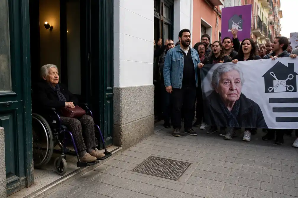 Uithuiszetting van 87-jarige na 71 jaar in Madrid leidt tot Spaanse woonprotesten
