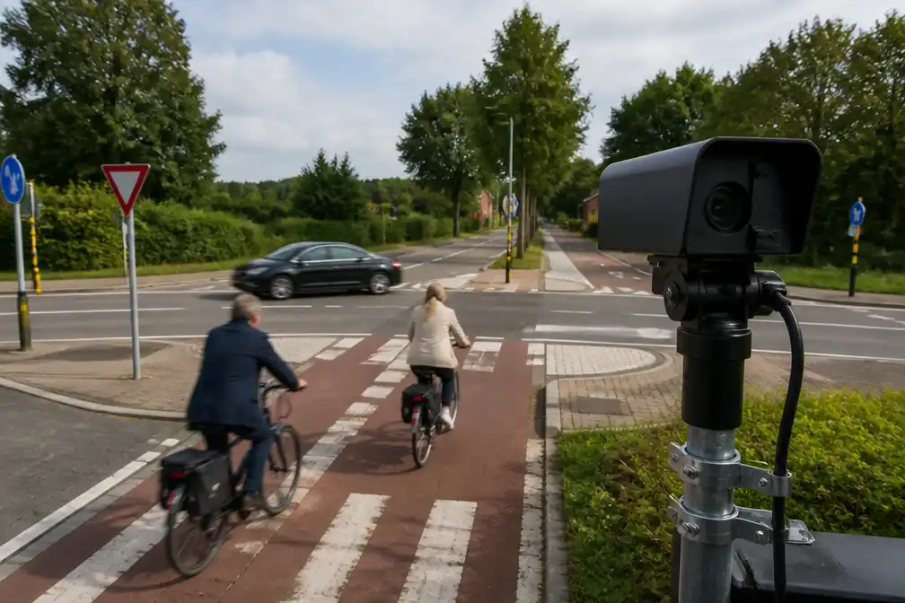 Camera's brengen veiligheid op kruispunt F74 in Pelt in kaart