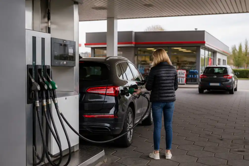 Nederlanders besteden honderden miljoenen bij tankstations en supermarkten in Duitsland en België