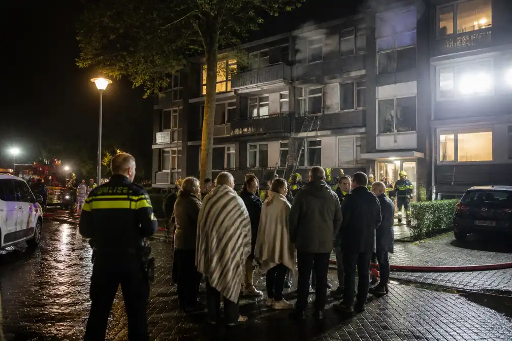 Brand in Apeldoorns appartementencomplex: dertig woningen ontruimd