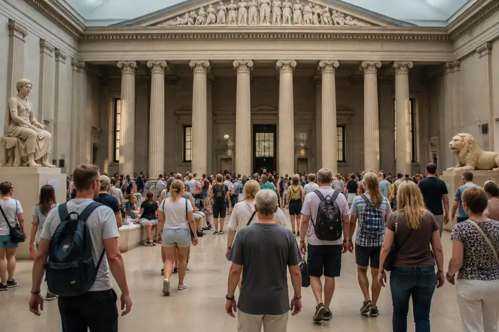 Britse nationale musea blijven gratis voor buitenlandse bezoekers