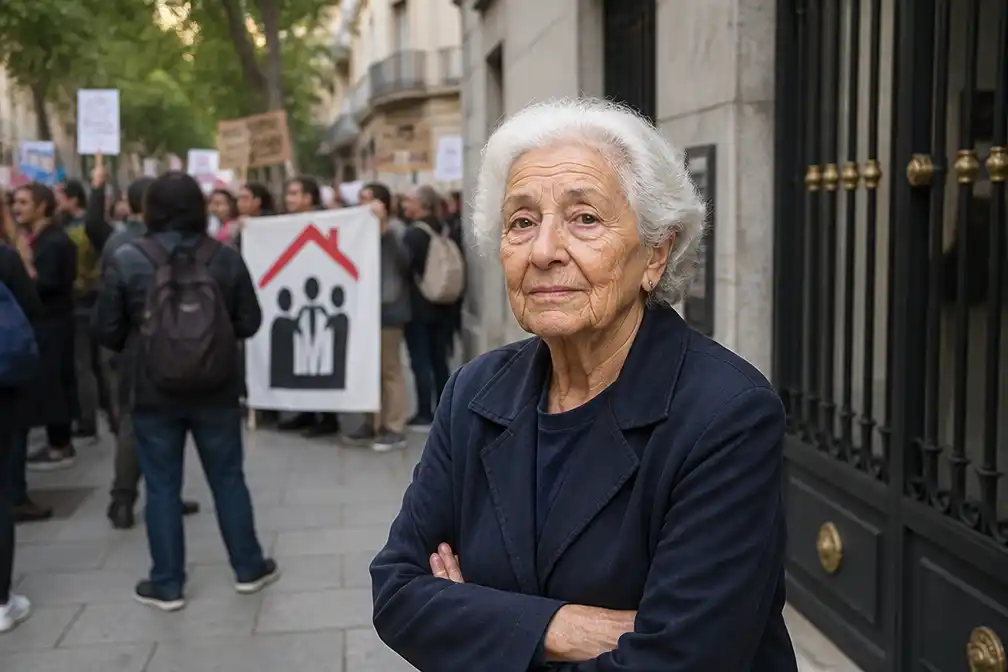 Maricarmen Abascal (87) mag terug naar huis in Madrid na protesten