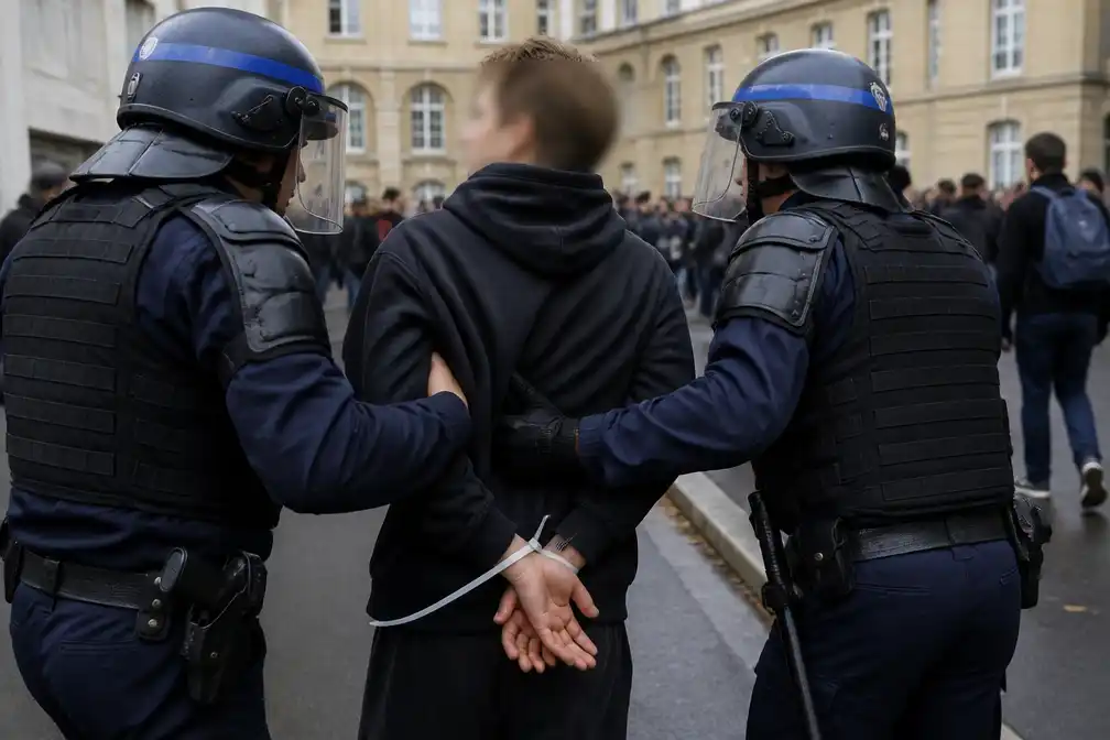 Frankrijk: zeker 440 arrestaties bij schoolprotesten