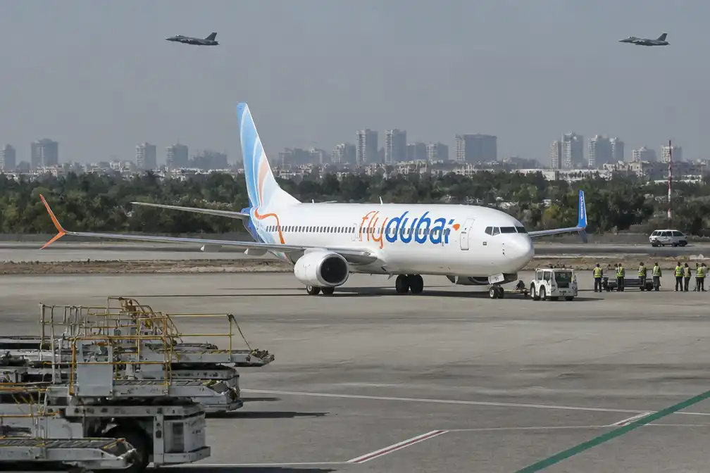 Vervangend flydubai-toestel geland in Tel Aviv na gevecht in cockpit