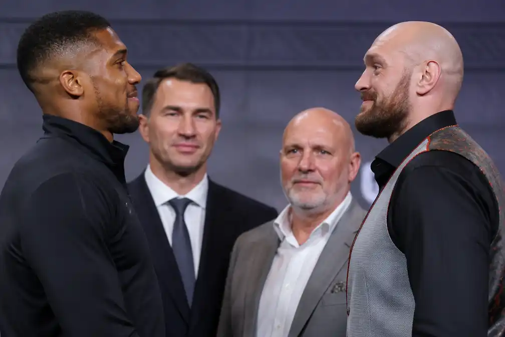 Joshua en Fury ontmoeten elkaar in Londen voor gevecht in Cardiff